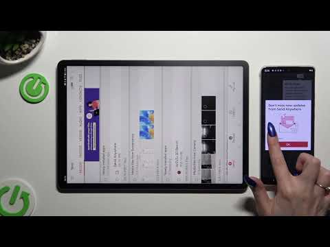 Transfer files Huawei MatePad 11,6 PaperMatte Edition to an Android Device | Send Anywhere App