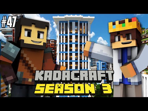 KadaCraft 3 #47 : SlyTheMiner BUILDINGS PROJECT ?! (Filipino Minecraft SMP)