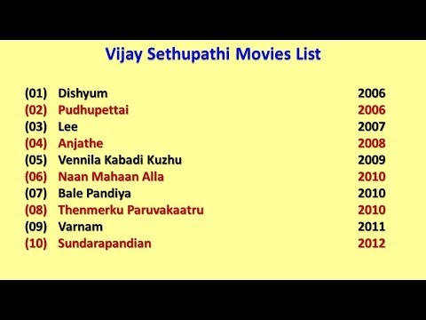 download lagu mp3 mp4 Movie List Vijay Sethupathi, download lagu Movie List Vijay Sethupathi gratis, unduh video klip Movie List Vijay Sethupathi