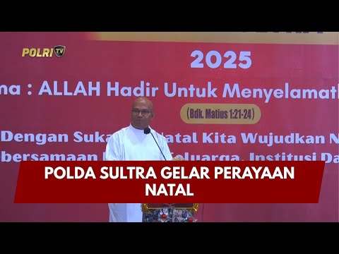 PRESISI UPDATE : POLDA SULTRA GELAR PERAYAAN NATAL 18/01/26 (09.00)