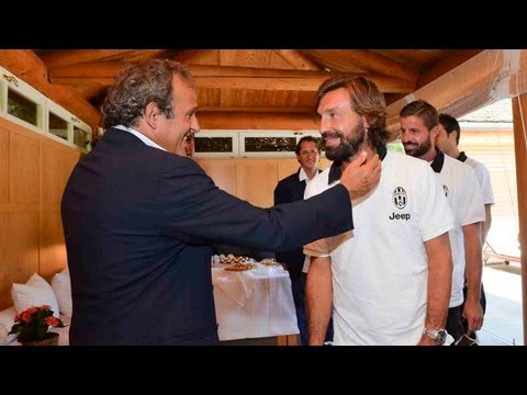 Platini incontra la Juventus a Villa Agnelli - Platini meets Juventus at Villa Agnelli