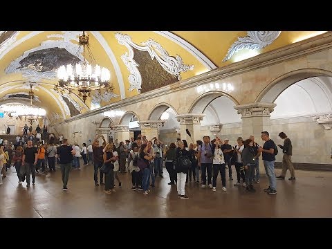 Moscow Trip: From Komsomolskaya to Polyanka by Metro. On the way to my icon painting school