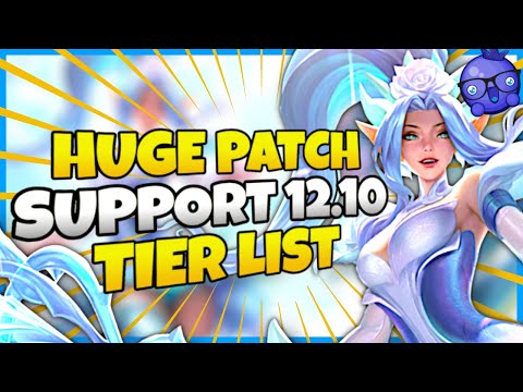 HUGE Changes to Support - 12.10 Support Tier List - League of Legends