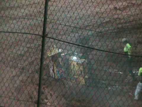 Peter Lack Huge Sprintcar Rollover At Brisbane Speedway