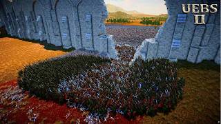 NINJAS, GUAN YUs & JEDI KNIGHTS vs WARHAMMER WARGORS | Ultimate Epic Battle Simulator 2 | UEBS 2