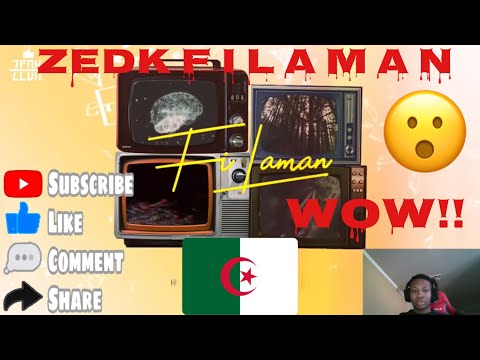 American Reacts To Algerian Rap ZEDK - F I L A M A N ( Lyrics vidéo ) | LMERicoTv Reaction