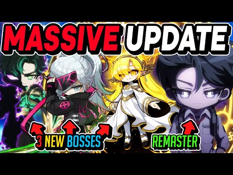 Kinesis Remaster, 3 NEW Bosses And More! - MapleStory Crown Update Showcase Summary