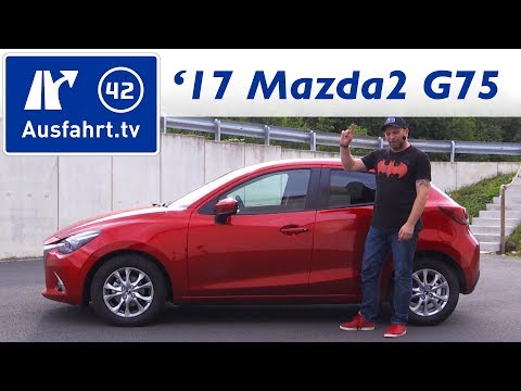 2017 Mazda2 SKYACTIV-G 75 Exclusive-Line - Fahrbericht der Probefahrt, Test, Review