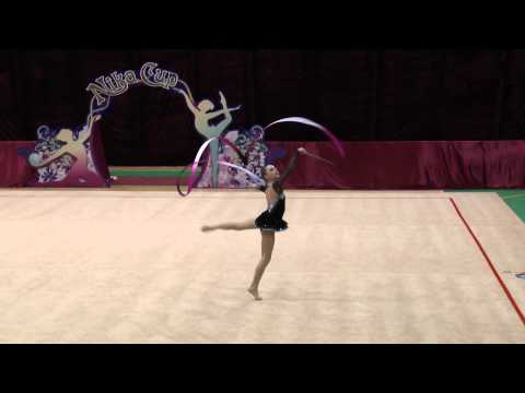 Aleksandra Chelmecka "NIKA CUP" 29.03.2014 (Лента) кат.А 2002 г.р.