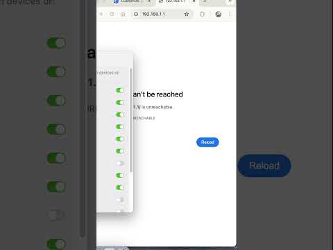 fix browser can not access to home router or local ip #shorts