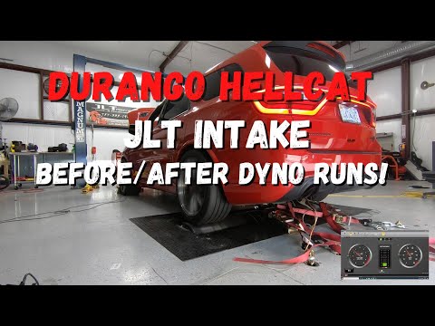 JLT Intake for 2021 Durango Hellcat + Dyno