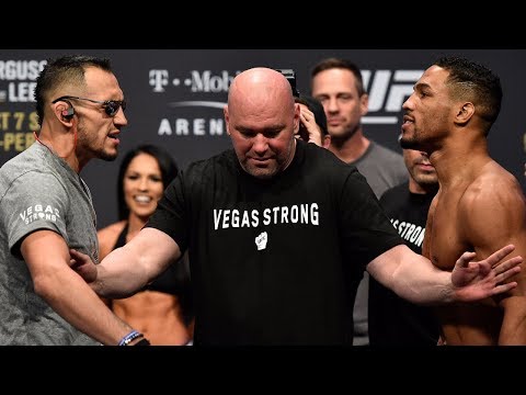 (FULL) UFC 216 Official Weigh-In with Tony Ferguson vs. Kevin Lee | ESPN