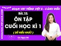 Vở bài tập Tiếng Việt lớp 5 Ôn tập cuối học kì 1