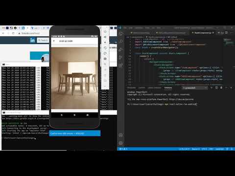 scanning QrCode using emulator camera.