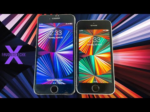 iPhone SE vs iPhone 7 on iOS 14.5 😎