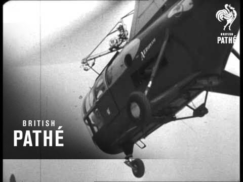 Helicopter And Jet Record Attempt (1948)