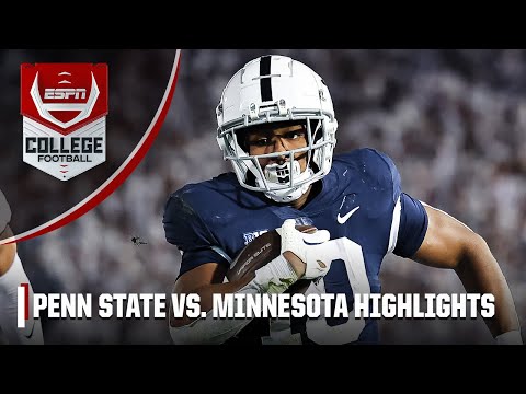 Penn State Nittany Lions vs. Minnesota Golden Gophers | Full Game Highlights