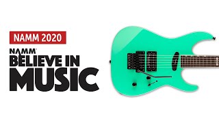NAMM 2020: ESP LTD 87 Mirage Deluxe - Sound Demo (no talking)