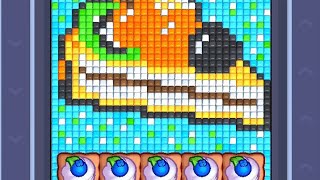 Pixel Flow Level 418. Walkthrough Gameplay