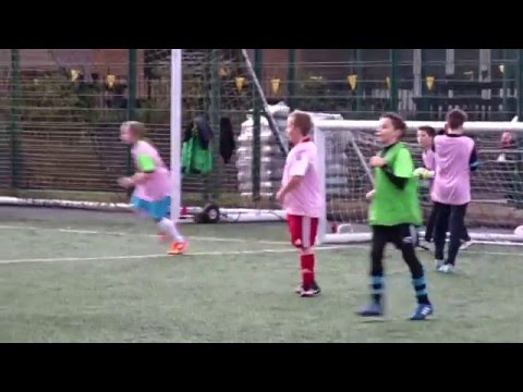Thomas's first goal - Miguel Llera Academy