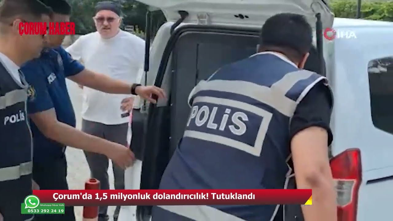 Çorum'da milyonluk dolandırıcılık! Telefonla ağına düşürdü