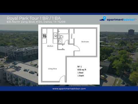 Pet-Friendly 1 Bedroom in Dallas TX | Royal Park Apartments Unit #134 by ApartmentAdvisor