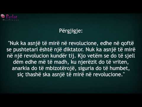 Nuk ka të mira në revolucionet kundër diktatorit - Feuzan