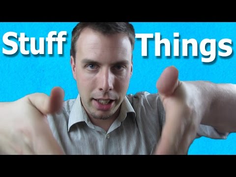 【１本で丸わかり】”thing” と”stuff”の違いと使い分け方