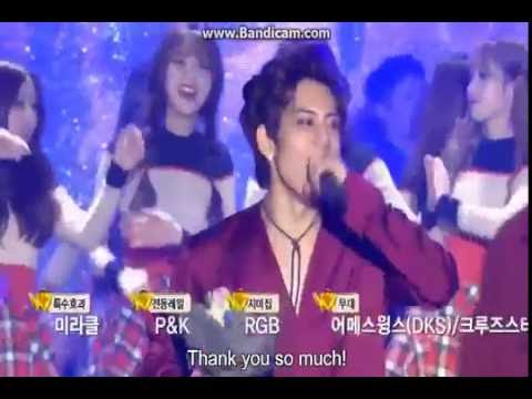 160930 Lovelyz congratulates Infinite's win wholeheartedly 2