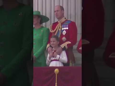 #PrincessCharlotte 's ADORABLE bond with #PrinceWilliam videos from @thehouseofwindsor #shorts