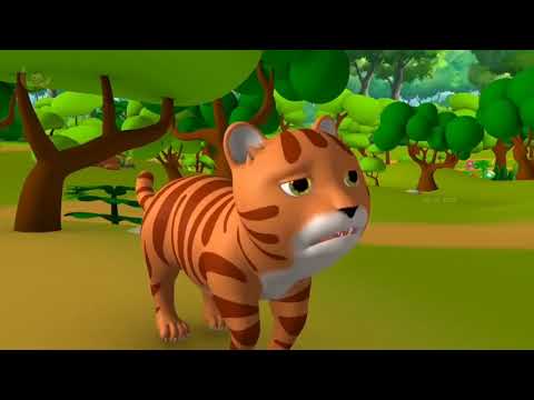 Cats & dog natural life in the forest. Cartoon no_02 540p