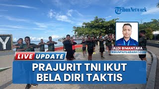 Prajurit Kodim 1803/Fakfak Papua Barat Ikuti BDT dalam Rangka Asah Kemampuan di Taman Kota STTB