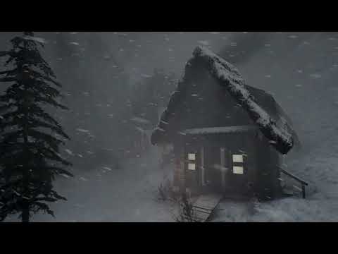 BRUTALER ALASKANISCHER WINTER mit ULTIMATIVEM KÄLTEFREI und Schneesturm zum Schlafen. STRANGER WINTE