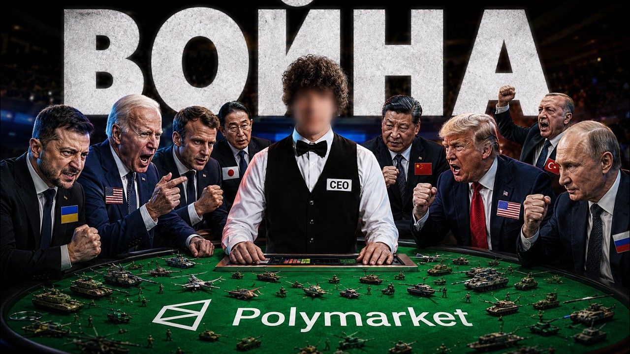 СТАВКИ НА ВОЙНУ И ВЫБОРЫ: Как Polymarket изменил МИР!