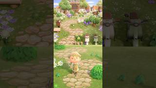 stone pathway layout mini tutorial for #acnh 🌼🍃