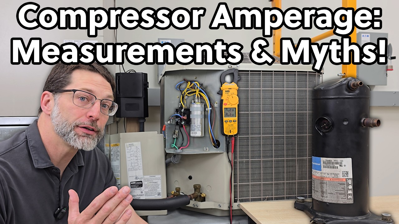 Refrigerant Compressor Running Current? What Amperage Should It Be?