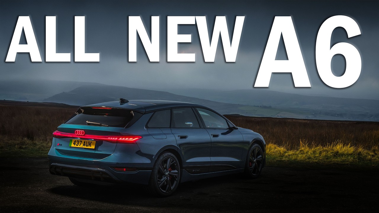 Audi A6 e-tron Avant 2025 driving impressions. | 4K
