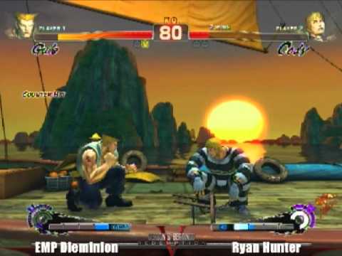EMP Dieminion vs Ryan Hunter SBR SSF4   Singles