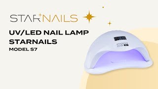 UV/LED Nail Lamp STARNAILS, Model S7, 72W - lampa na nehty