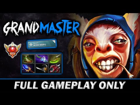 GRANDMASTER MoreMeepo Safelane = EZ Win Game - Meepo Gameplay#834