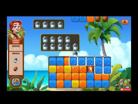 Lost Island Blast Adventure Level 1222 NO BOOSTERS - A S GAMING