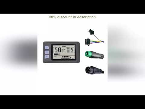 Latest Products You Must Know! P3H LCD Display Meter Dashboard 24V 36V 48V 60V Electric Bike Met