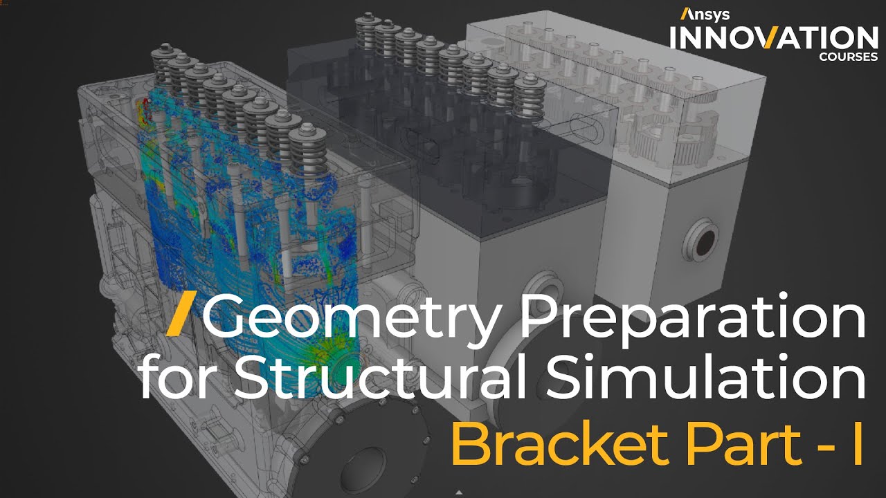 Geometry Prep for Structural Simulation Using Ansys Discovery, Bracket Tutorial — Lesson 1