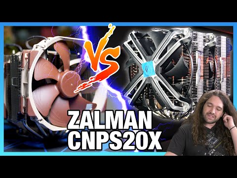 Zalman CNPS20X kompiuterio aušinimo komponentas Procesorius Aušintuvas 14 cm Aliuminis, Juoda video