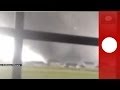 Approaching tornado caught on camera: Twister.
