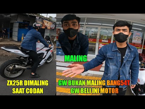 AKHIRNYA KETANGKEP JUGA MALING ZX25R BABANG VIRAL