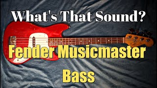 Video thumbnail for Fender Musicmaster Bass Guitar-Overview and Sound by Mixing Mastering Online