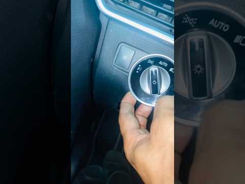 Mercedes-Benz-headlights switch open #shorts #foryou #viral