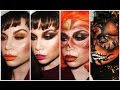 Pumpkin Make-Up 4 Ways for Hallowe'en 