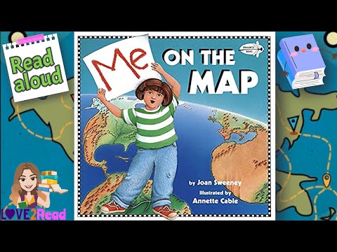 ME ON THE MAP 🗺️ Joan Sweeney | Read aloud #storyoftheweek
